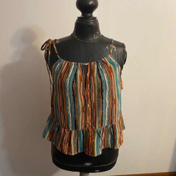 Honey Belle stripe tank, size Small - Picture 1 of 3